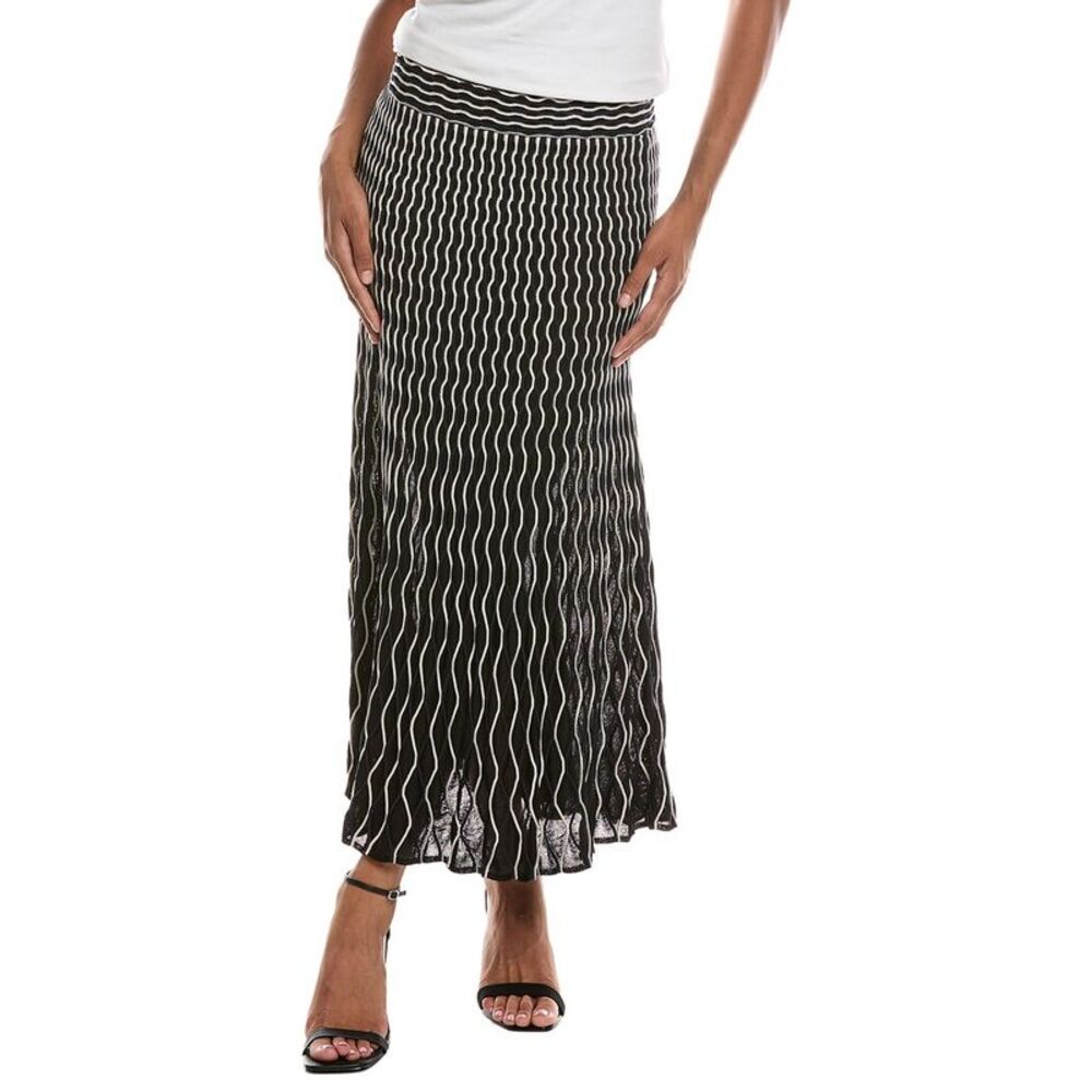 Simkhai Womens  Aliza Midi Skirt, Black